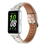 Woolen Leather Watch Band, For Samsung Galaxy Fit 3