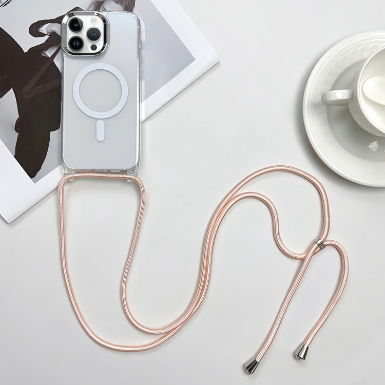 MagSafe Magnetic PC + TPU Phone Case with Lanyard, For iPhone 14 Pro Max, For iPhone 13 Pro Max, For iPhone 13 Pro, For iPhone 13