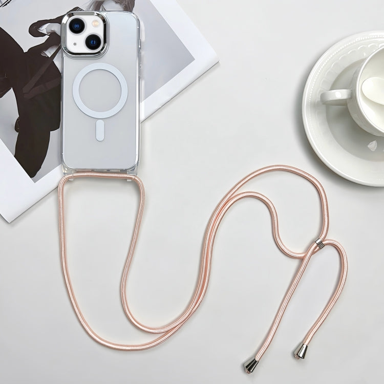MagSafe Magnetic PC + TPU Phone Case with Lanyard, For iPhone 14 Pro Max, For iPhone 13 Pro Max, For iPhone 13 Pro, For iPhone 13