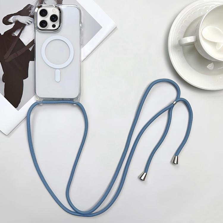 MagSafe Magnetic PC + TPU Phone Case with Lanyard, For iPhone Air, For iPhone 16 Pro Max, For iPhone 16 Pro, For iPhone 16 Plus