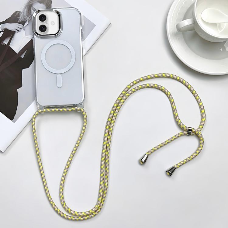 MagSafe Magnetic PC + TPU Phone Case with Lanyard, For iPhone Air, For iPhone 16 Pro Max, For iPhone 16 Pro, For iPhone 16 Plus