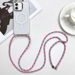 MagSafe Magnetic PC + TPU Phone Case with Lanyard, For iPhone Air, For iPhone 16 Pro Max, For iPhone 16 Pro, For iPhone 16 Plus