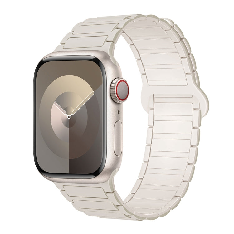 I-Shaped Magnetic Silicone Watch Band, For Apple Watch SE 2023 44mm, For Apple Watch SE 2023 40mm, For Apple Watch Ultra 2 49mm