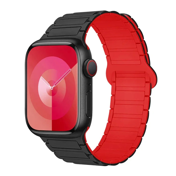 I-Shaped Magnetic Silicone Watch Band