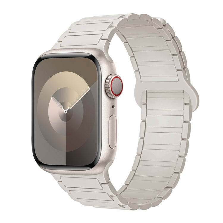 I-Shaped Magnetic Silicone Watch Band, For Apple Watch Series 9 45mm, For Apple Watch Series 9 41mm, For Apple Watch Ultra 49mm