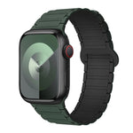 I-Shaped Magnetic Silicone Watch Band, For Apple Watch Series 9 45mm, For Apple Watch Series 9 41mm, For Apple Watch Ultra 49mm