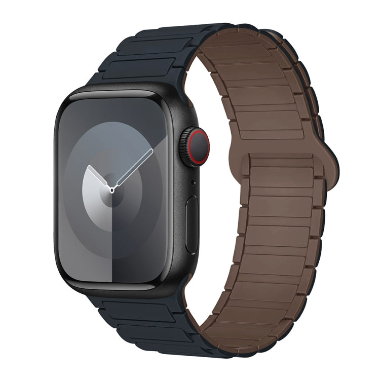 I-Shaped Magnetic Silicone Watch Band, For Apple Watch Series 9 45mm, For Apple Watch Series 9 41mm, For Apple Watch Ultra 49mm