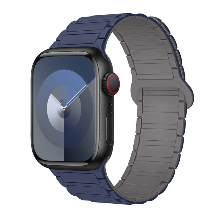 I-Shaped Magnetic Silicone Watch Band, For Apple Watch Series 9 45mm, For Apple Watch Series 9 41mm, For Apple Watch Ultra 49mm