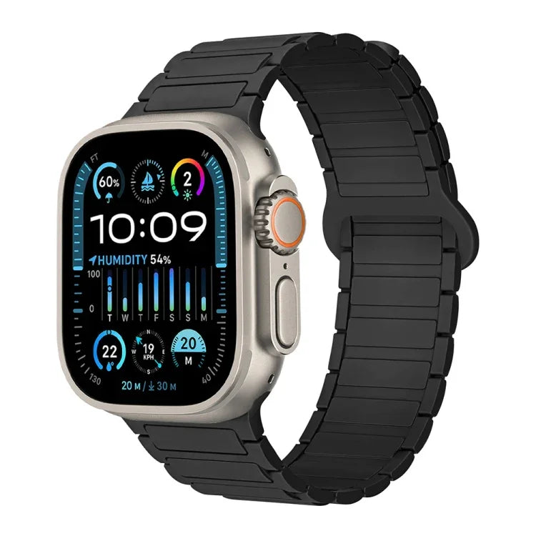 I-Shaped Magnetic Silicone Watch Band