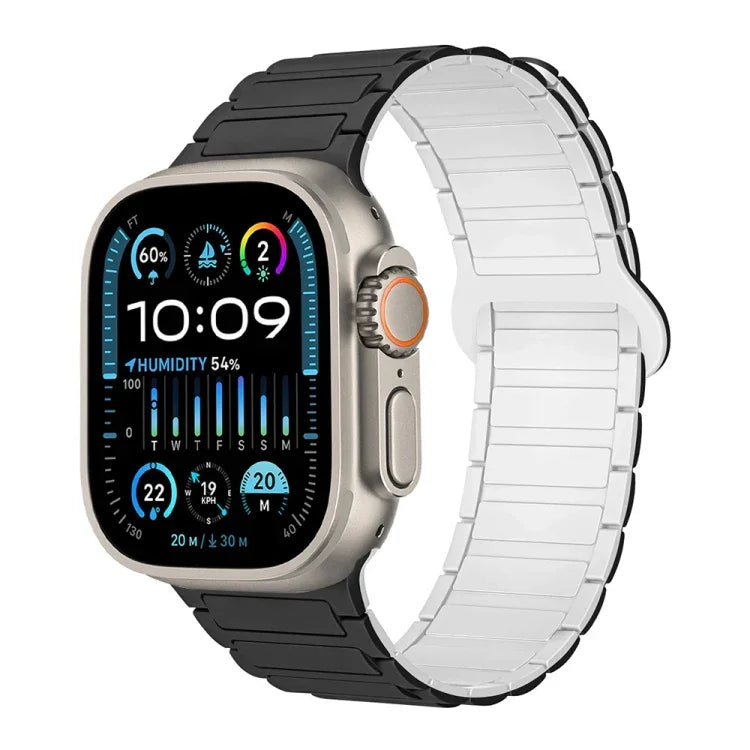 I-Shaped Magnetic Silicone Watch Band