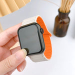 I-Shaped Magnetic Silicone Watch Band, For Apple Watch Series 9 45mm, For Apple Watch Series 9 41mm, For Apple Watch Ultra 49mm