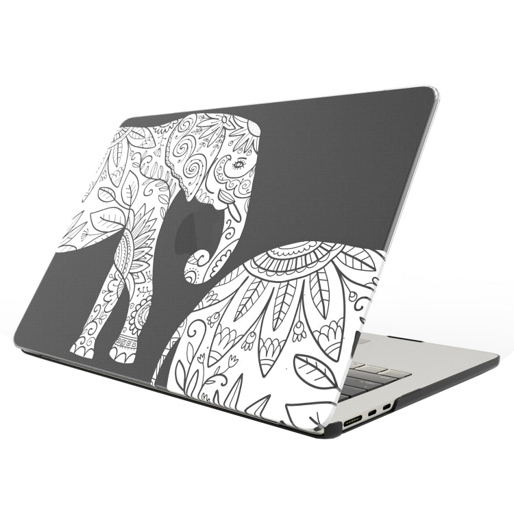 UV Printed Pattern Laptop Frosted Protective Case, For MacBook Pro 16 A2141, For MacBook Pro 15.4 A1707 / A1990