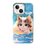 Illustration Pattern Radiation Design Full Coverage Shockproof Phone Case, For iPhone 15 Pro Max, For iPhone 15 Pro, For iPhone 15, For iPhone 14