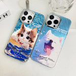 Illustration Pattern Radiation Design Full Coverage Shockproof Phone Case, For iPhone 15 Pro Max, For iPhone 15 Pro, For iPhone 15, For iPhone 14