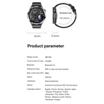 GTS4/LT09 1.5 inch IP67 Fitness Wellness Smart Watch Support Bluetooth Call / Sleep / Blood Oxygen / Heart Rate Health Monitor, Silicone Strap, Steel Strap