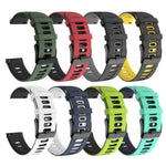 For Huawei Watch GT2e 42mm / Samsung Galaxy Watch Active 2 Silicone Wrist Strap, 20mm, 22mm