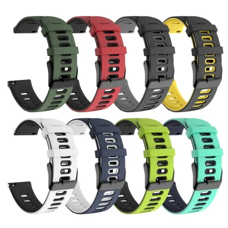 For Huawei Watch GT2e 42mm / Samsung Galaxy Watch Active 2 Silicone Wrist Strap, 20mm, 22mm