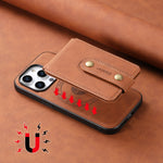 Denior D14 NK Retro Pattern MagSafe Magnetic Card Holder Leather Phone Case, For iPhone 13 Pro Max, For iPhone 13 Pro, For iPhone 12/12 Pro, For iPhone 12 Pro Max