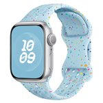 Hole Style Butterfly Buckle Camouflage Silicone Watch Band, For Apple Watch Ultra 2 49mm, For Apple Watch Series 9 45mm, For Apple Watch Series 9 41mm, For Apple Watch Ultra 49mm