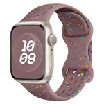 Hole Style Butterfly Buckle Camouflage Silicone Watch Band, For Apple Watch Ultra 2 49mm, For Apple Watch Series 9 45mm, For Apple Watch Series 9 41mm, For Apple Watch Ultra 49mm