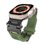 Stainless Steel Connector TPU Watch Band, For Apple Watch Series 8 45mm, For Apple Watch SE 2022 44mm