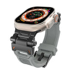 Stainless Steel Connector TPU Watch Band, For Apple Watch Series 6 44mm, For Apple Watch Series 5 44mm