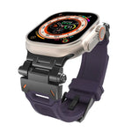 Stainless Steel Connector TPU Watch Band, For Apple Watch Series 4 44mm, For Apple Watch Series 3 42mm