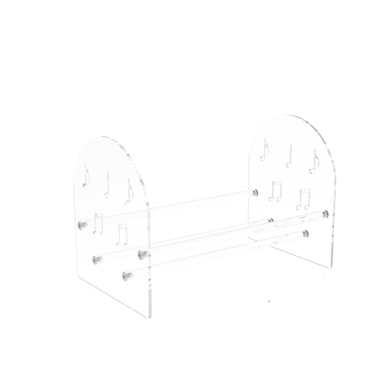 YX107 Acrylic Vinyl Record Display Stand, Acrylic