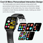 Y80 2.01 inch IPS HD Screen Smart Watch Supports Bluetooth Call / Health Monitoring