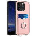 R20 Ring Card Holder Phone Case, For iPhone 14 Plus, For iPhone 14, For iPhone 14 Pro, For iPhone 14 Pro Max, For iPhone SE 2022 / SE 2020 / 8, For iPhone 13 Pro Max, For iPhone 13 Pro, For iPhone 13