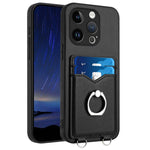 R20 Ring Card Holder Phone Case, For iPhone 14 Plus, For iPhone 14, For iPhone 14 Pro, For iPhone 14 Pro Max, For iPhone SE 2022 / SE 2020 / 8, For iPhone 13 Pro Max, For iPhone 13 Pro, For iPhone 13
