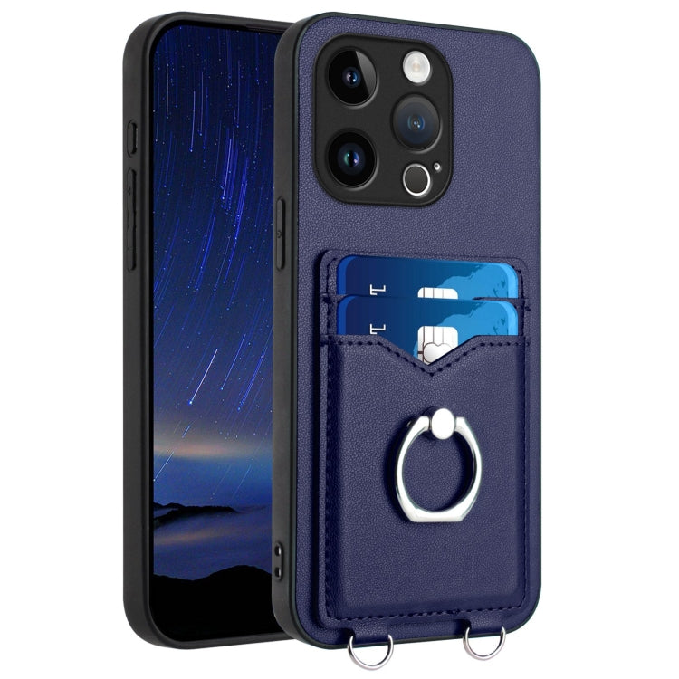 R20 Ring Card Holder Phone Case, For iPhone 14 Plus, For iPhone 14, For iPhone 14 Pro, For iPhone 14 Pro Max, For iPhone SE 2022 / SE 2020 / 8, For iPhone 13 Pro Max, For iPhone 13 Pro, For iPhone 13