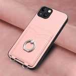 R20 Ring Card Holder Phone Case, For iPhone 14 Plus, For iPhone 14, For iPhone 14 Pro, For iPhone 14 Pro Max, For iPhone SE 2022 / SE 2020 / 8, For iPhone 13 Pro Max, For iPhone 13 Pro, For iPhone 13