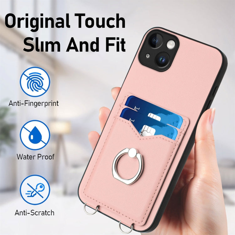 R20 Ring Card Holder Phone Case, For iPhone 14 Plus, For iPhone 14, For iPhone 14 Pro, For iPhone 14 Pro Max, For iPhone SE 2022 / SE 2020 / 8, For iPhone 13 Pro Max, For iPhone 13 Pro, For iPhone 13