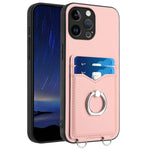 R20 Ring Card Holder Phone Case, For iPhone 14 Plus, For iPhone 14, For iPhone 14 Pro, For iPhone 14 Pro Max, For iPhone SE 2022 / SE 2020 / 8, For iPhone 13 Pro Max, For iPhone 13 Pro, For iPhone 13