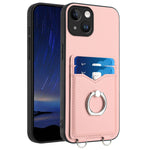 R20 Ring Card Holder Phone Case, For iPhone 14 Plus, For iPhone 14, For iPhone 14 Pro, For iPhone 14 Pro Max, For iPhone SE 2022 / SE 2020 / 8, For iPhone 13 Pro Max, For iPhone 13 Pro, For iPhone 13