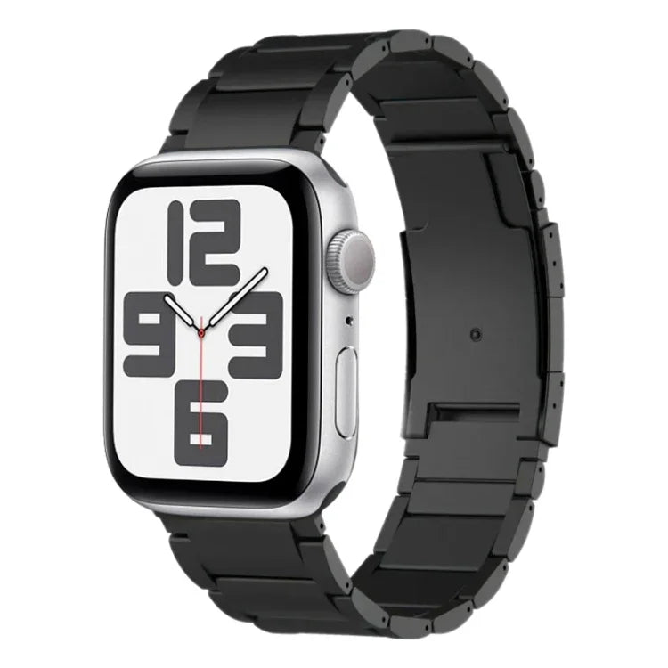 Titanium Metal Watch Band, For Apple Watch Series 10 46mm, For Apple Watch Series 10 42mm, For Apple Watch SE 2023 44mm, For Apple Watch SE 2023 40mm, For Apple Watch Ultra 2 49mm, For Apple Watch Series 9 45mm, For Apple Watch Series 9 41mm           ...