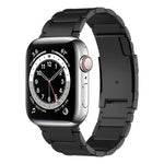 Titanium Metal Watch Band, For Apple Watch Series 7 41mm, For Apple Watch Series 7 45mm, For Apple Watch SE 40mm, For Apple Watch SE 44mm, For Apple Watch Series 6 40mm, For Apple Watch Series 6 44mm, For Apple Watch Series 5 44mm                      ...