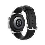 Round Tail Leather Strap, Size: Free Size 20mm, For Galaxy Watch 3 41mm