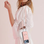 R20 Crossbody Rope Ring Card Holder Phone Case, For iPhone 17 Pro Max, For iPhone 17 Pro, For iPhone 17, For iPhone Air, For iPhone 15 Pro Max, For iPhone 15 Pro, For iPhone 15 Plus, For iPhone 15