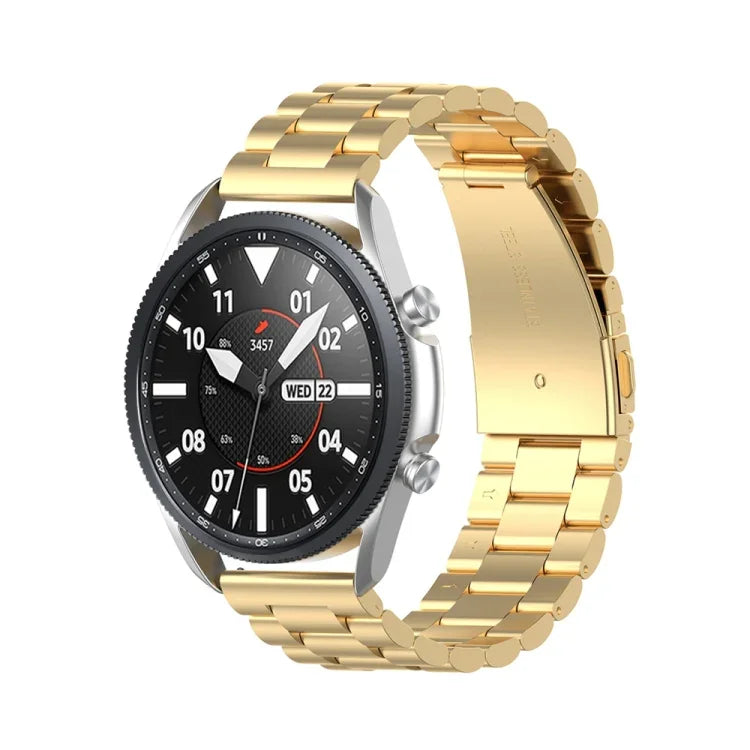 Three Stainless Steel Straps Disassemble The Meter & Ears, Size: 22mm, For Galaxy Watch 3 45mm