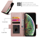 Side Buckle Magnetic Frosted Leather Phone Case, For iPhone XS Max, For iPhone 8 Plus / 7 Plus