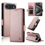 Side Buckle Magnetic Frosted Leather Phone Case, For iPhone 17e / 16e, For iPhone 17 Pro Max, For iPhone 17 Pro, For iPhone 17, For iPhone Air, For iPhone 16 Pro Max