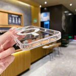 Large Hole Camera MagSafe Magnetic Clear Acrylic TPU Case, For iPhone 18 Pro, For iPhone 18 Pro Max, For iPhone 17 Pro Max, For iPhone 17 Pro, For iPhone 17, For iPhone 17 Air, For iPhone 16 Pro Max, For iPhone 16 Pro, For iPhone 16 Plus, For iPhone 16