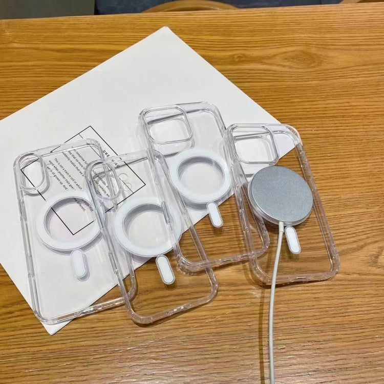 Large Hole Camera MagSafe Magnetic Clear Acrylic TPU Case, For iPhone 18 Pro, For iPhone 18 Pro Max, For iPhone 17 Pro Max, For iPhone 17 Pro, For iPhone 17, For iPhone 17 Air, For iPhone 16 Pro Max, For iPhone 16 Pro, For iPhone 16 Plus, For iPhone 16