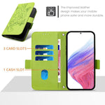 Embossed Rose RFID Anti-theft Leather Phone Case, For iPhone 17 Pro Max, For iPhone 17 Pro, For iPhone 17, For iPhone Air, For iPhone SE 2024, For iPhone 16 Pro Max, For iPhone 16 Pro, For iPhone 16 Plus