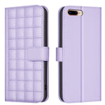Square Texture Leather Phone Case, For iPhone 12 / 12 Pro, For iPhone 12 Pro Max, For iPhone 11 Pro Max, For iPhone 11, For iPhone 11 Pro, For iPhone XR, For iPhone XS Max, For iPhone 8 Plus / 7 Plus