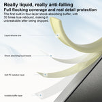 Precise Hole Liquid Silicone Jelly Color Full Coverage Phone Case, For iPhone 13