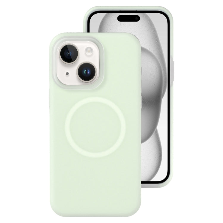 Jelly Liquid Silicone MagSafe Magnetic Phone Case, For iPhone 15, For iPhone 14 Plus, For iPhone 14, For iPhone 14 Pro
