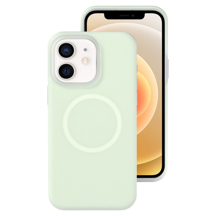 Jelly Liquid Silicone MagSafe Magnetic Phone Case, For iPhone 12, For iPhone 12 Pro Max, For iPhone 12 Pro, For iPhone 11 Pro Max